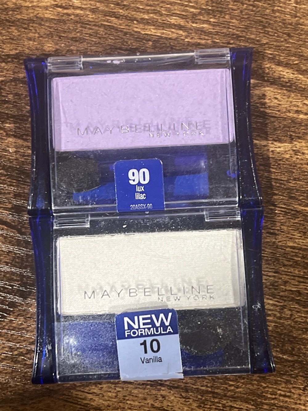 Maybelline Expert Wear Eyeshadow 90 Lux Lilac Rare Discontinued + Vanilla NWT